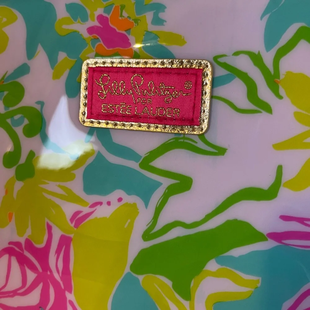 Lilly Pulitzer Vibrant Floral‎ Pouches- Set of 2